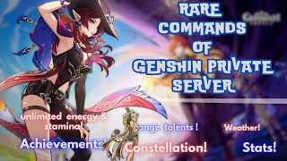 basic commands for genshin private server part 2 basic commands for genshin private server part 2