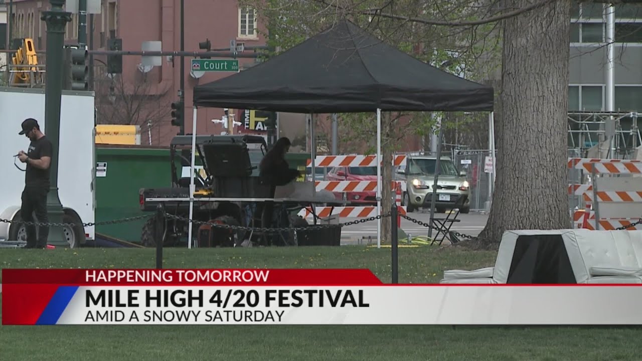 Denver prepares for Mile High 4/20 Festival