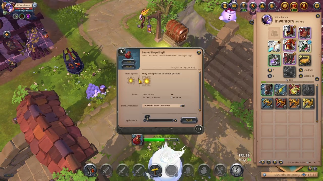 Albion Online - OPENING 400+ SEALED ROYAL SIGIL