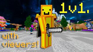 1v1ing VIEWERS on the Hive! (CS)