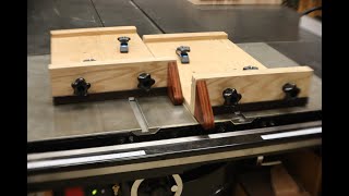 SPLIT TABLE SAW SLED