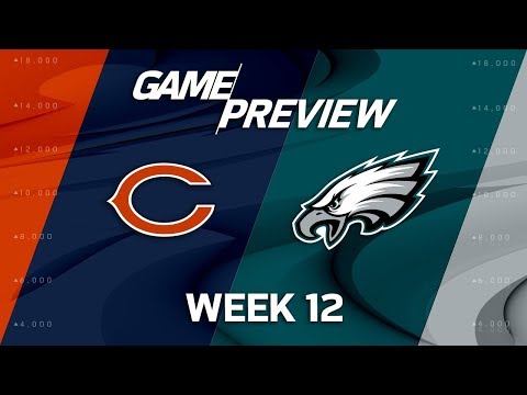 Chicago Bears vs. Philadelphia Eagles | NFL Week 12 Game Preview | NFL Playbook