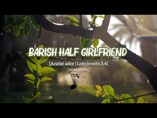 BAARISH - Half Girlfriend | Female Cover By Suprabha KV| Arafat ador class=