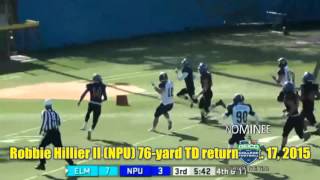 NORTH PARKS ROBBIE HILLIER II - GEICO PLAY OF THE YEAR NOMINEE