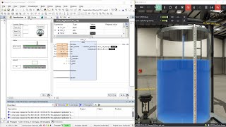 FatoryIO + Codesys Tank PID