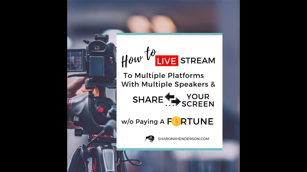 Live Streaming to Multiple Platforms without it costing a fortune - YouTube
