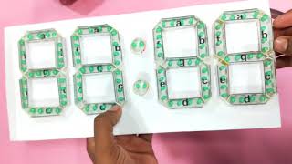 HOW TO MAKE A 12 HOUR BIG DIGITAL LED CLOCK AT HOME USING ARDUINO IN HINDI (PART - 1)
