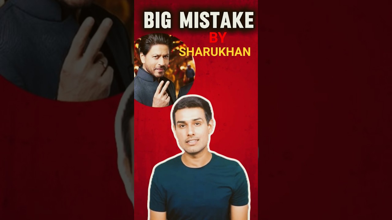 Dhruv Rathee Expose Sharukh Khan 🔴#dhurandharmovie #bollywood #shrukkhan #dhruvrathee