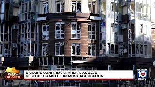 Ukraine disputes Elon Musk's claim that its military violated Starlink's terms of service