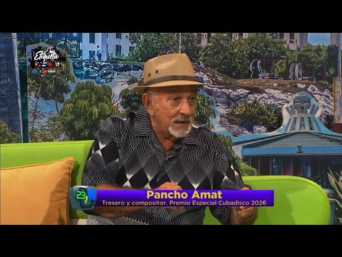 Special Award Tribute to the Cuban Tres | Pancho Amat | Interview | 23 y M | 2026