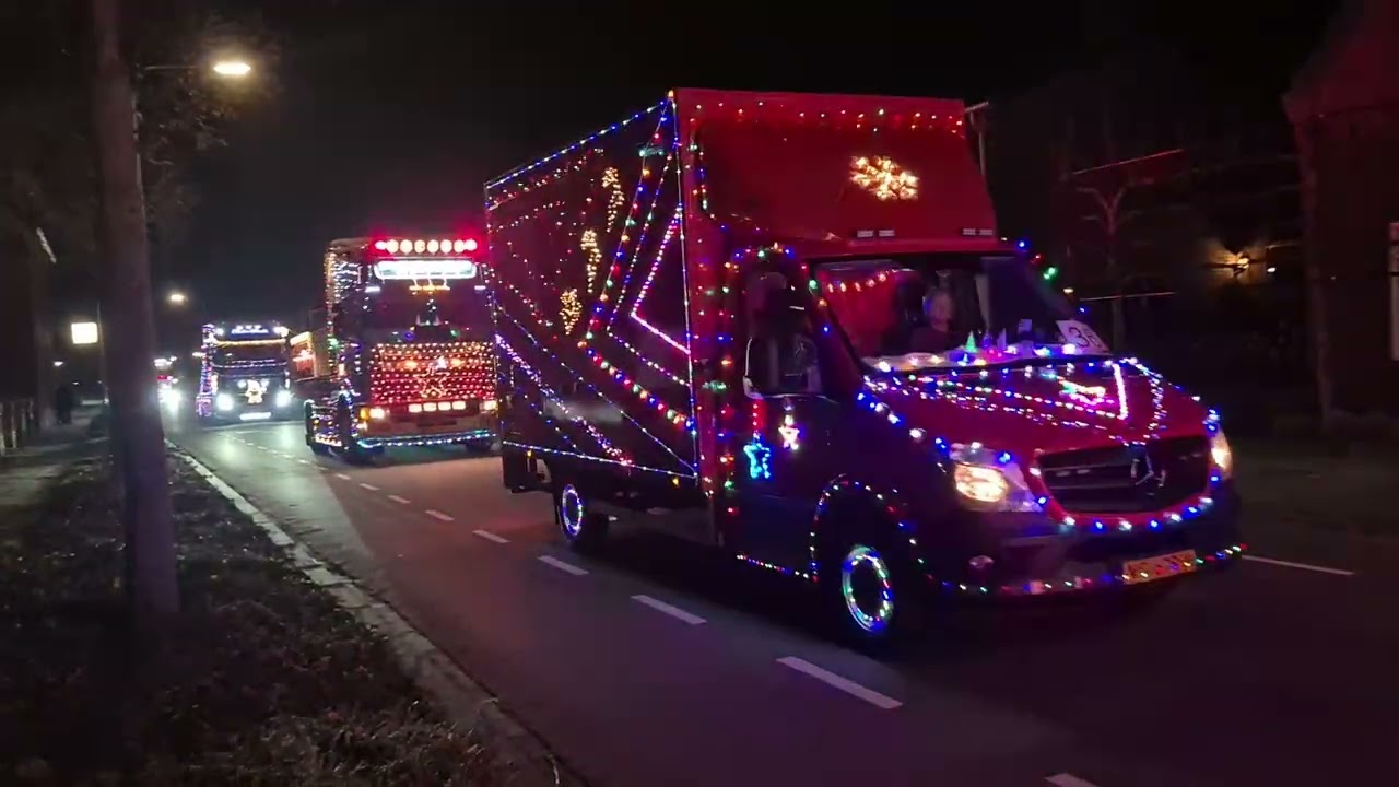 Kerstmis truckrun panningen 2025
