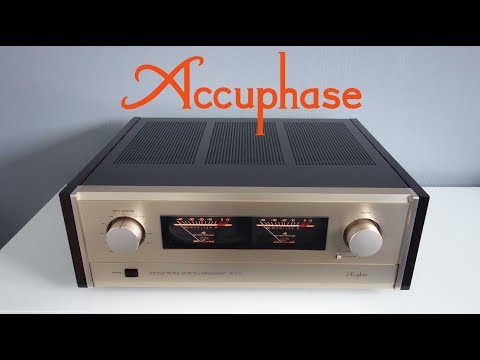 Video Accuphase E305 integrated amplifier - youtube