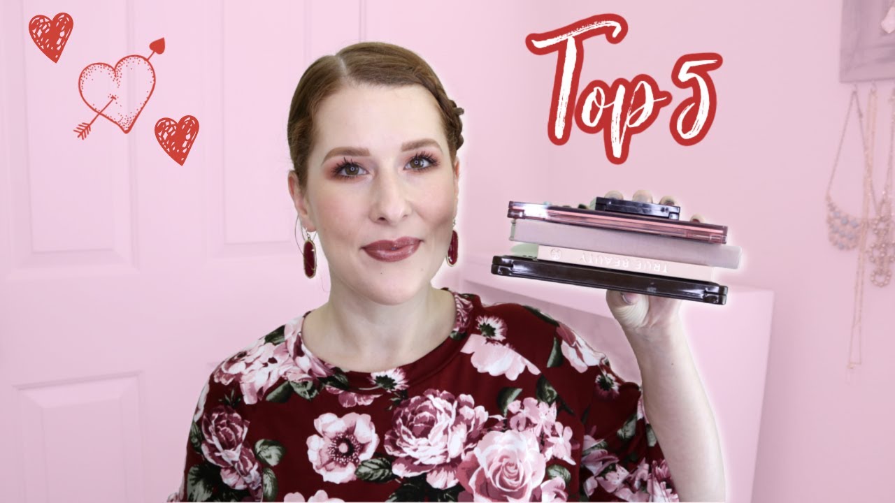 TOP 5 EYESHADOW PALETTES FOR VALENTINES DAY | 2021