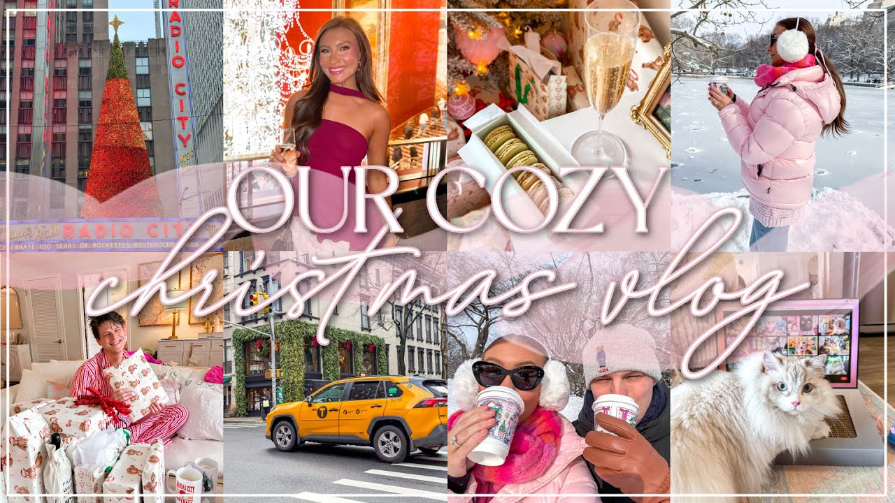 Our Cozy NYC Christmas🕯️✨| Cook With Me, The Rockettes, Opening Gifts, Our Home Vid | Lauren Norris