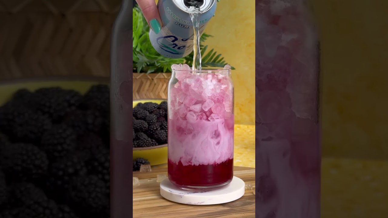 Blackberry Italian Soda Pop