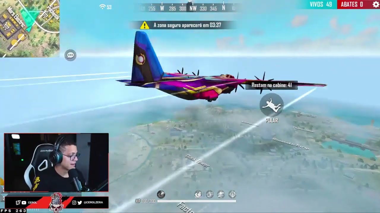 CEROL E SEU PROCESSADOR DE 36K 😲😱- LIVE DO CEROL - CEROL