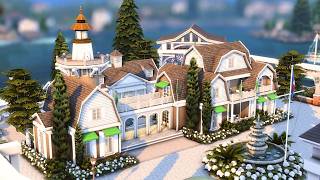 Brindleton Bay Country Club⚓ The Sims 4 Speed Build (no CC)