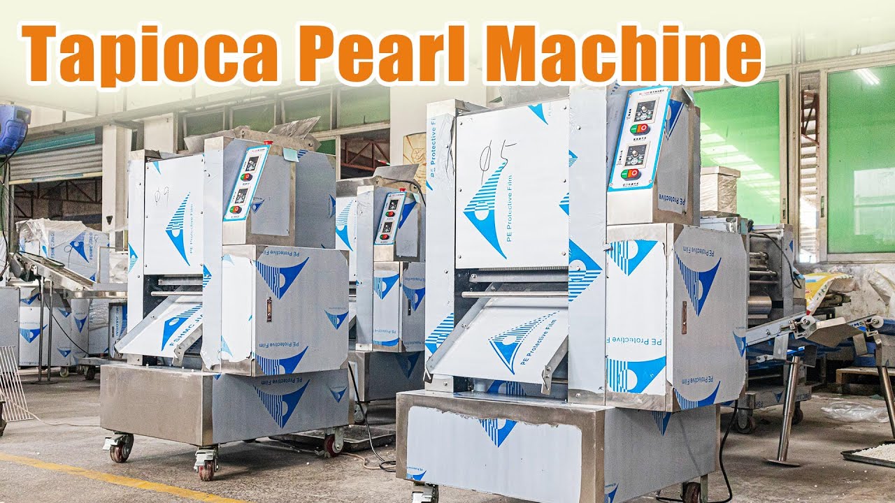 ボバパールを作るための自動タピオカパールマシン