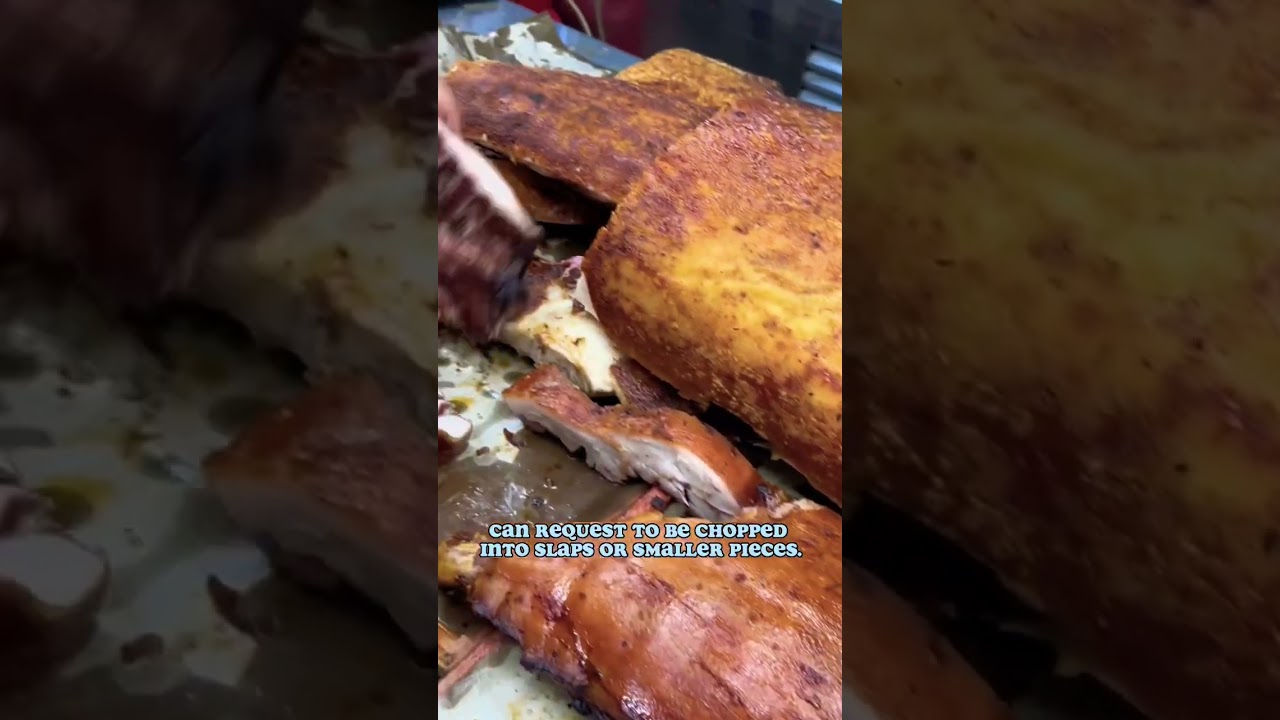 How we buy roast pork in Penang 