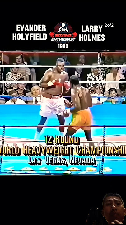 Evander Holyfield vs Larry Holmes 1992 | Fight Highlights HD