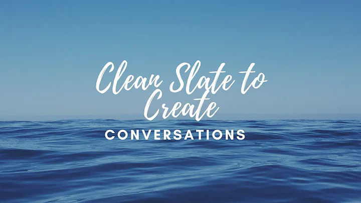 Clean Slate to Create - Conversation about Finance...