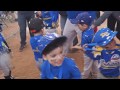 Campeonato final de béisbol de la categoría 3-4 años en Hermosillo, Sonora, México