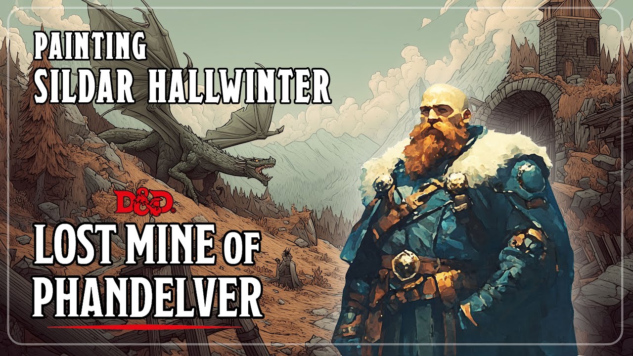 Painting Sildar Hallwinter – Lost Mine of Phandelver Miniature | D&D Painting