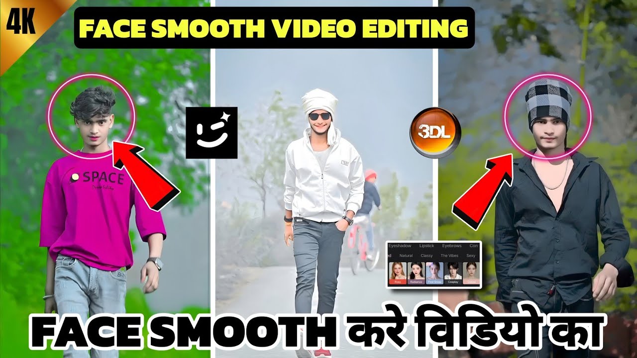 Walking Reels Hard Face Smoth Video Editing | Hard Colour Grading & Face Smoth Editing Tutorial
