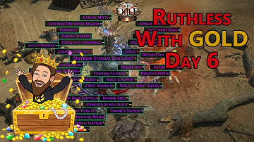 Stacking RARITY Is The Way In Ruthless - Ruthless With Gold Day 6 - Path of Exile 3.20