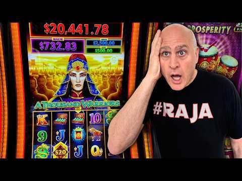 SLAYING GIGANTIC JACKPOTS NONSTOP ON JEWEL OF THE DRAGON SLOTS!