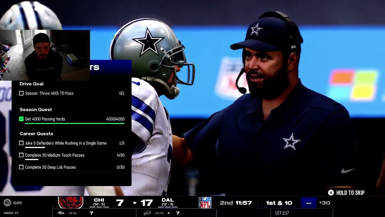 Какой разгром! || QB - NFL2K25 || Bears vs Cowboys || S2E13