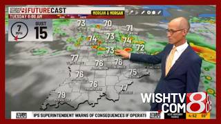 4 p m Aug 10 2026 weather forecast with Keith Gibson