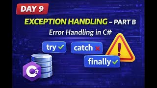 .Net Developer Journey - Day 9: Exception vs Error in C# | T–C–F, Result Pattern & .NET Reliability