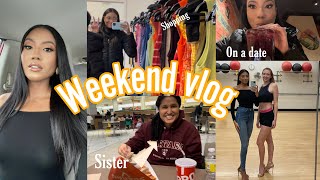 Weekend Vlog | Boston | Pageant practice, Headshots , Sister time , Thrift Stores
