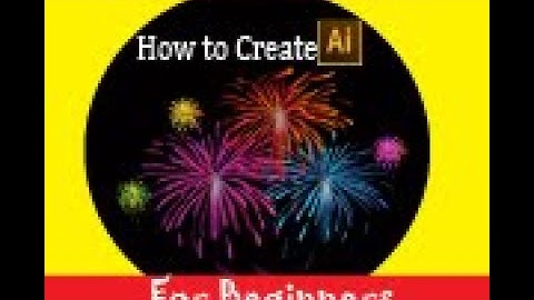 Adobe Illustrator - Fireworks