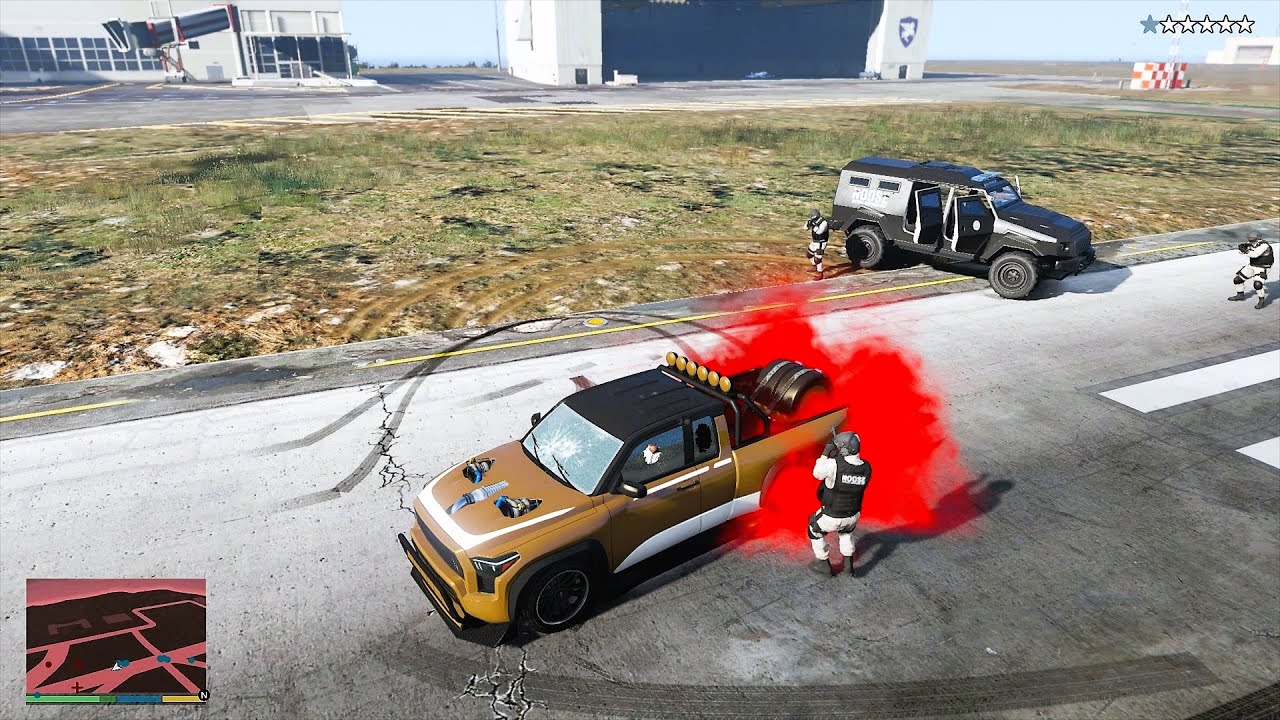 GTA 5 - BEST CAR + POLICE CHASE (EVERON RS)