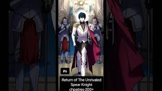 The top 10 best action manhwa mc overpowered 🔥🔥🔥#anime#manhwa #top 10#action #mc overpowered