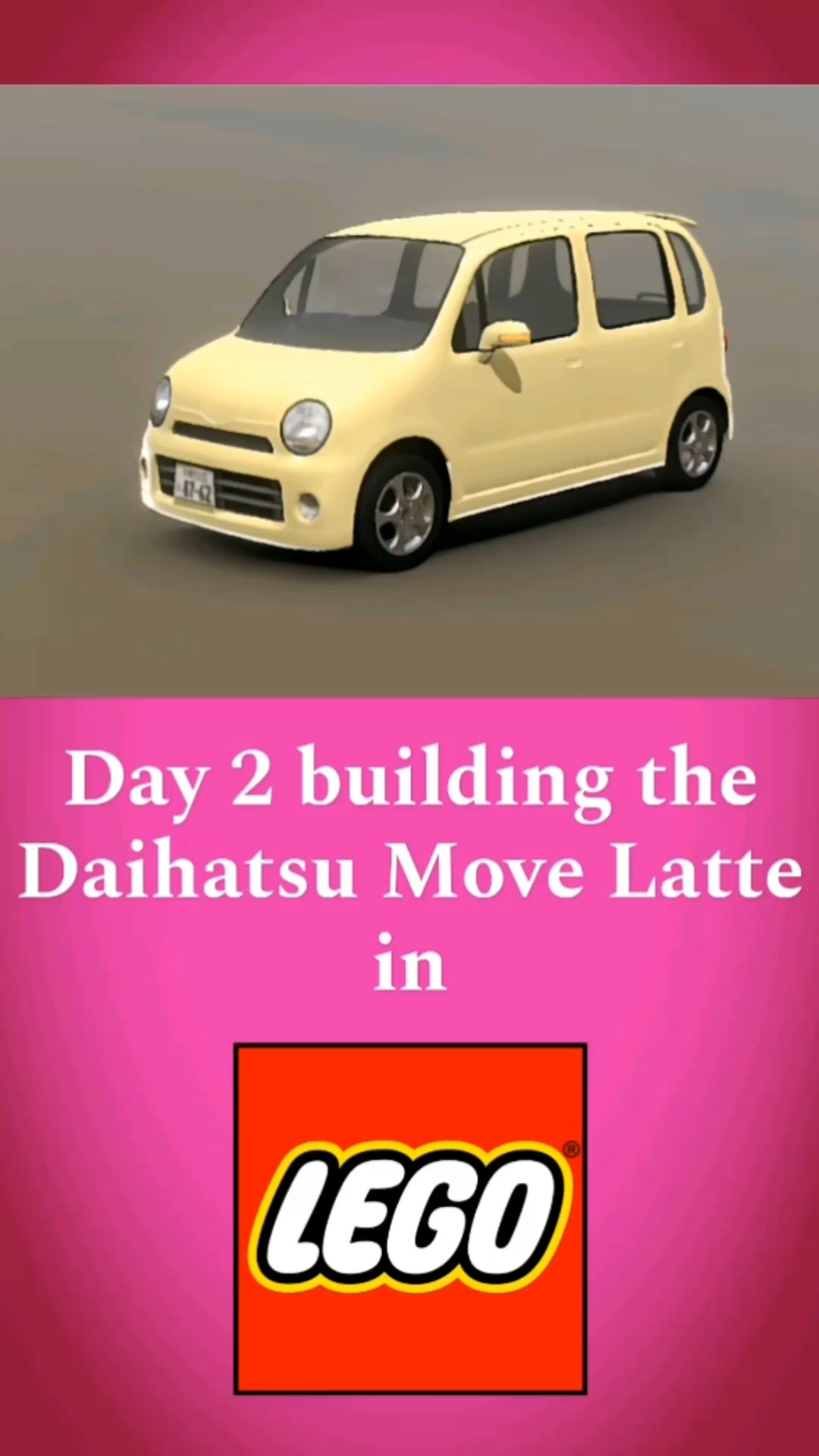 Building a Daihatsu Move Latte in LEGO - YouTube