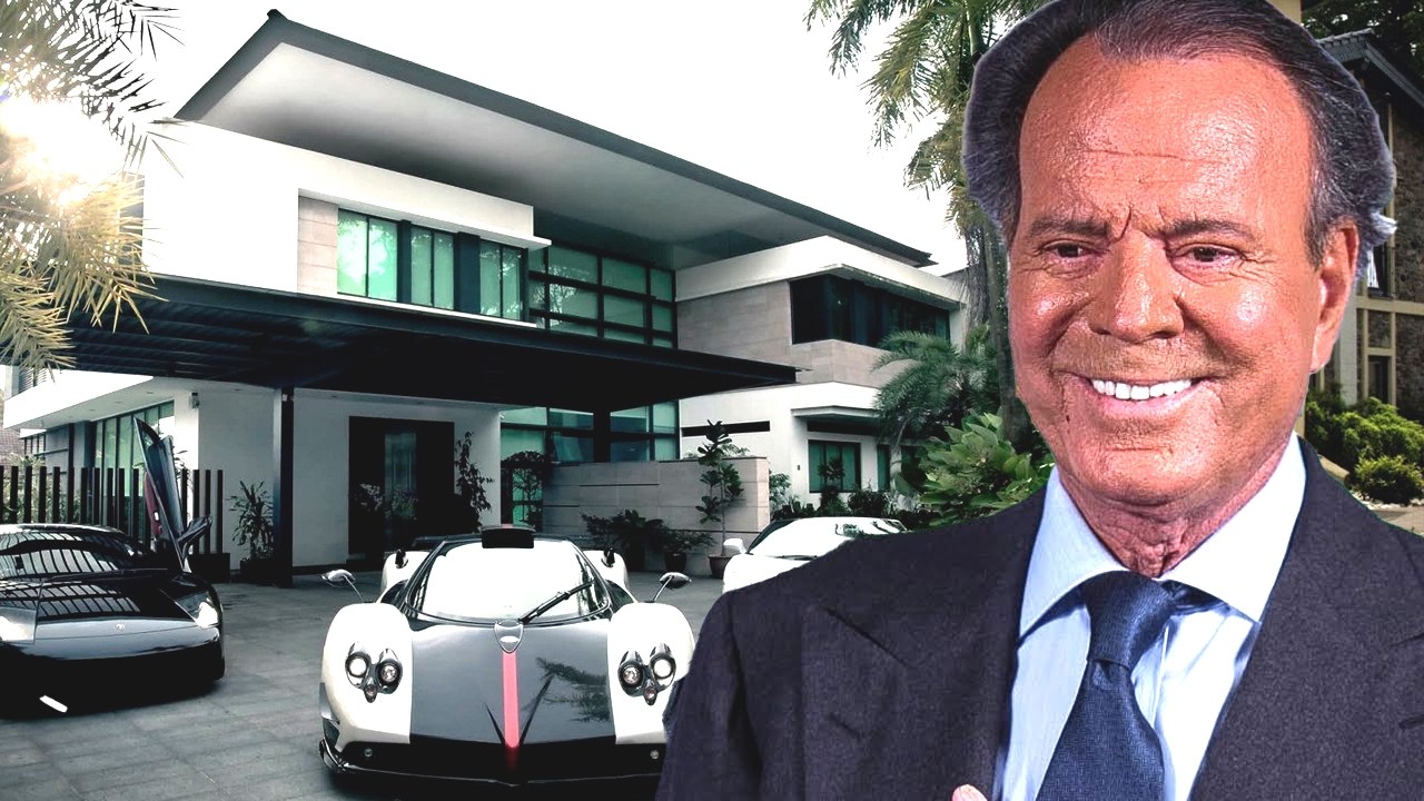 A fortuna de Julio Iglesias Chega a Ser ASSUSTADORA! O Cantor mais rock do mundo