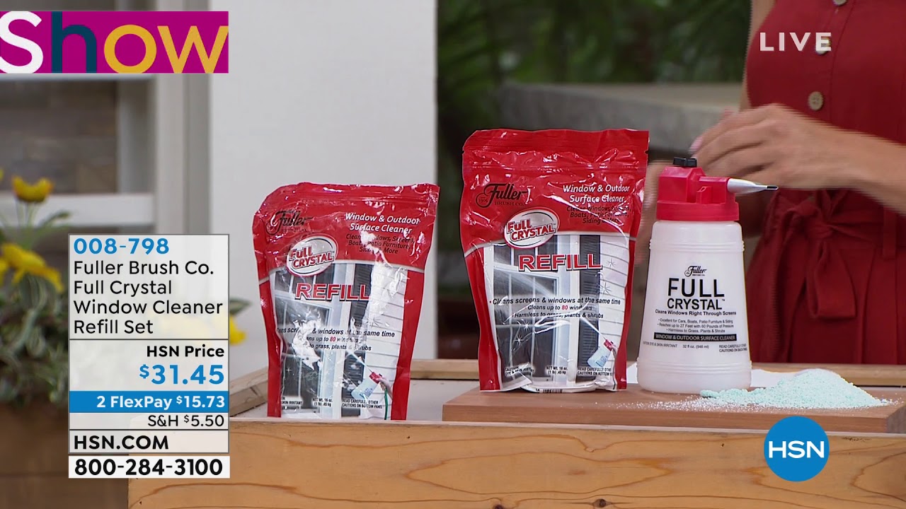 Fuller Full Crystal AllPurpose Window Cleaner YouTube