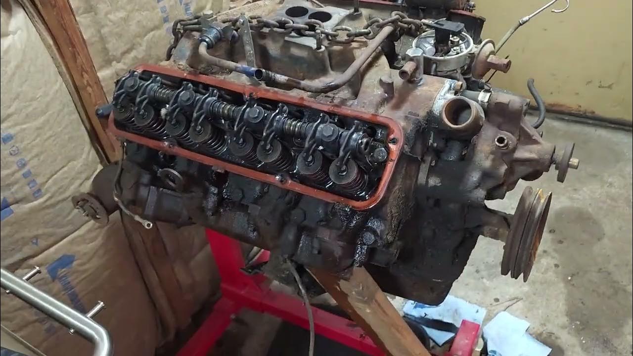 Freeing my seized engine! - YouTube