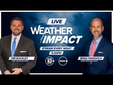 Weekend storms likely across Charlotte, NC metro | Live Weather Impact July 9, 2026