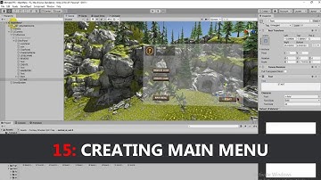 RPG Game With Unity in Urdu / Hindi | #15 Creating Main Menu