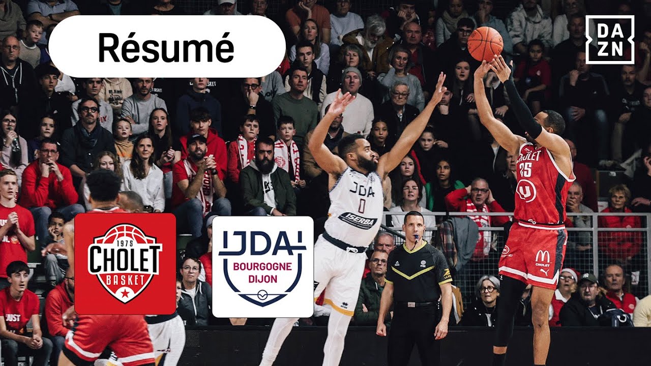 Le résumé de Cholet vs. Dijon | J1 Betclic Élite