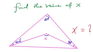 Find Angle X in Seconds ⏱️ | Smart Geometry Shortcut screenshot 3