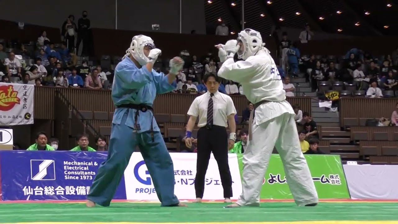 2024　北斗旗　全日本空道無差別選手権大会 準々決勝（中上vs林）