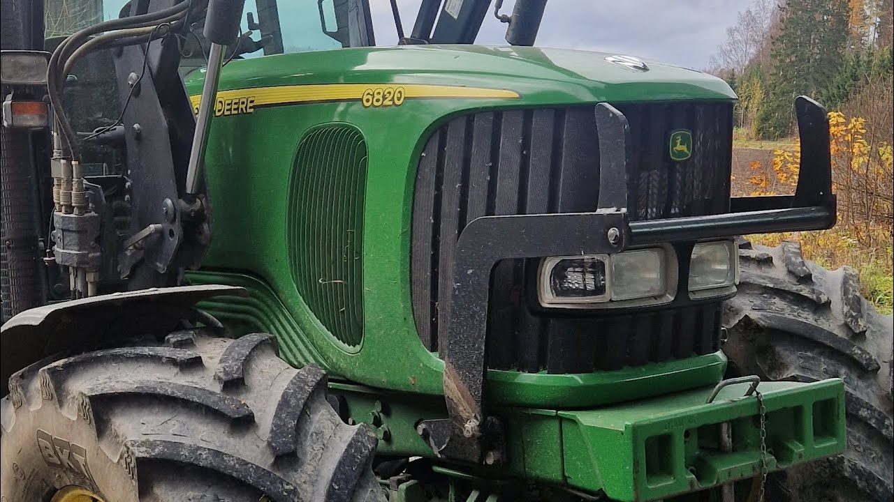 John Deere 6820 premium plus traktorin historiikki