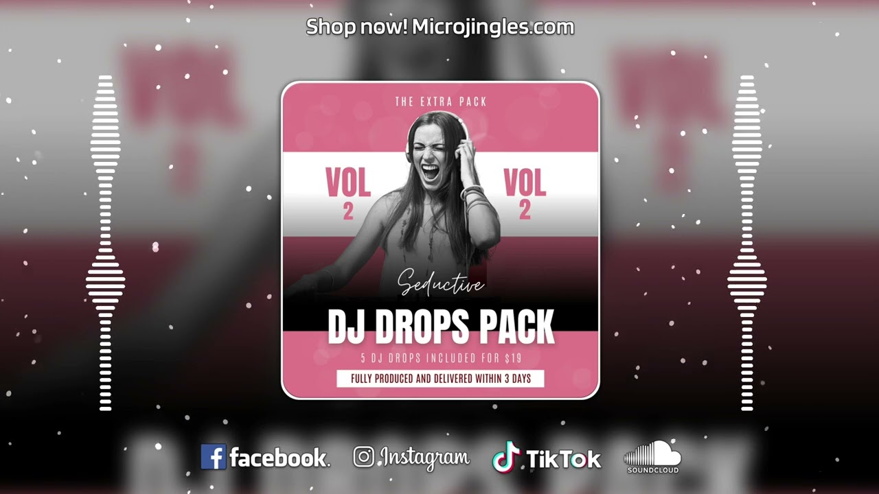 Brand new & spicy female DJ Drops pack VOL 2 - 2023 Edition