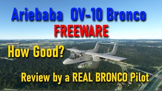 Freeware OV-10 review by a REAL Bronco Pilot
A review of the Ariebaba FREEWARE North American OV-10A Bronco by a former USAF Bronco Pilot. Include operational procedures and systems info plus anecdotal experiences while flying the Bronco in Europe in the 1980 timeframe.
Aircraft download:
https://flightsim.to/file/61093/north-american-rockwell-ov-10-bronco
European Camoflage Livery:
https://www.flightsim.com/files/file/210684-msfs-bronco-usaf-67-14697-european-1-scheme/
Link To USAF PILOTS OV-10A Checklist PDF :
https://www.dropbox.com/scl/fi/ydf66e4bss7wgp3vzf57u/Doc-1.pdf?rlkey=gcc39udlimsnjdupbel0dxy7f&dl=0 Freeware OV-10 review by a REAL Bronco Pilot
