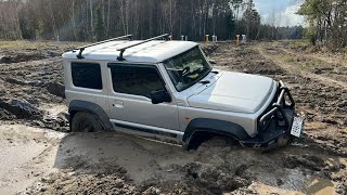 Сломали Suzuki Jimny, бездорожье сразу за домом!